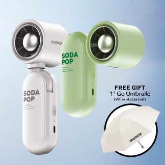 1° Go Clamp Compact Foldable Umbrella-Clip Mini Fan