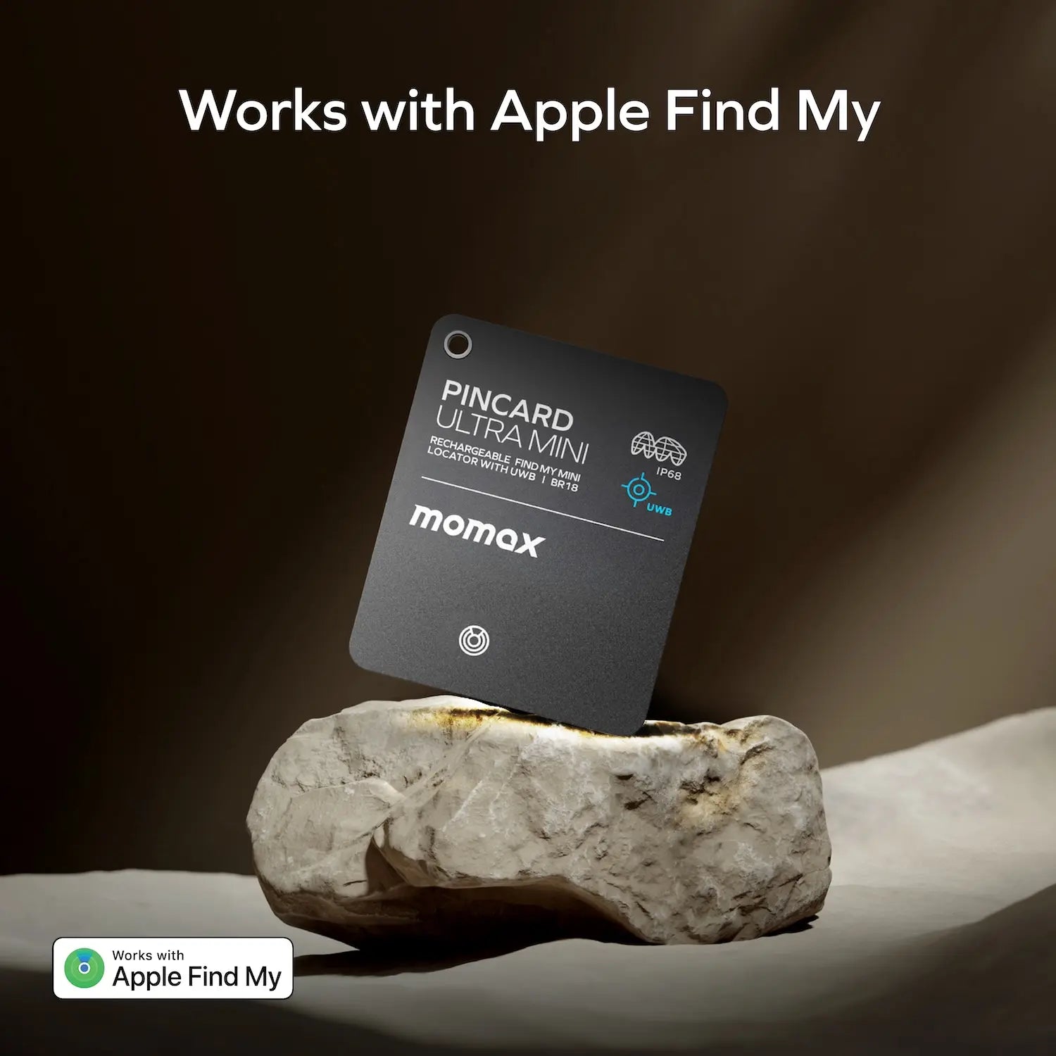 PinCard Ultra Mini Rechargeable Find My Mini Locator with UWB - Image 9
