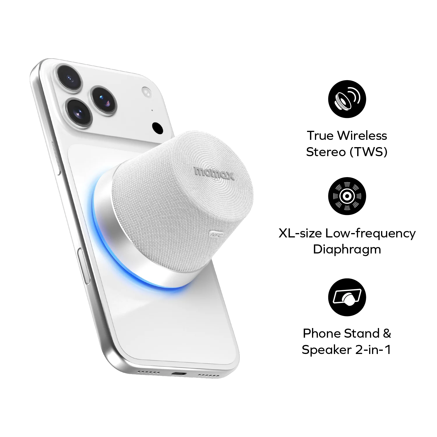 1-Vibe Mood Magnetic Wireless Speaker - Image 9