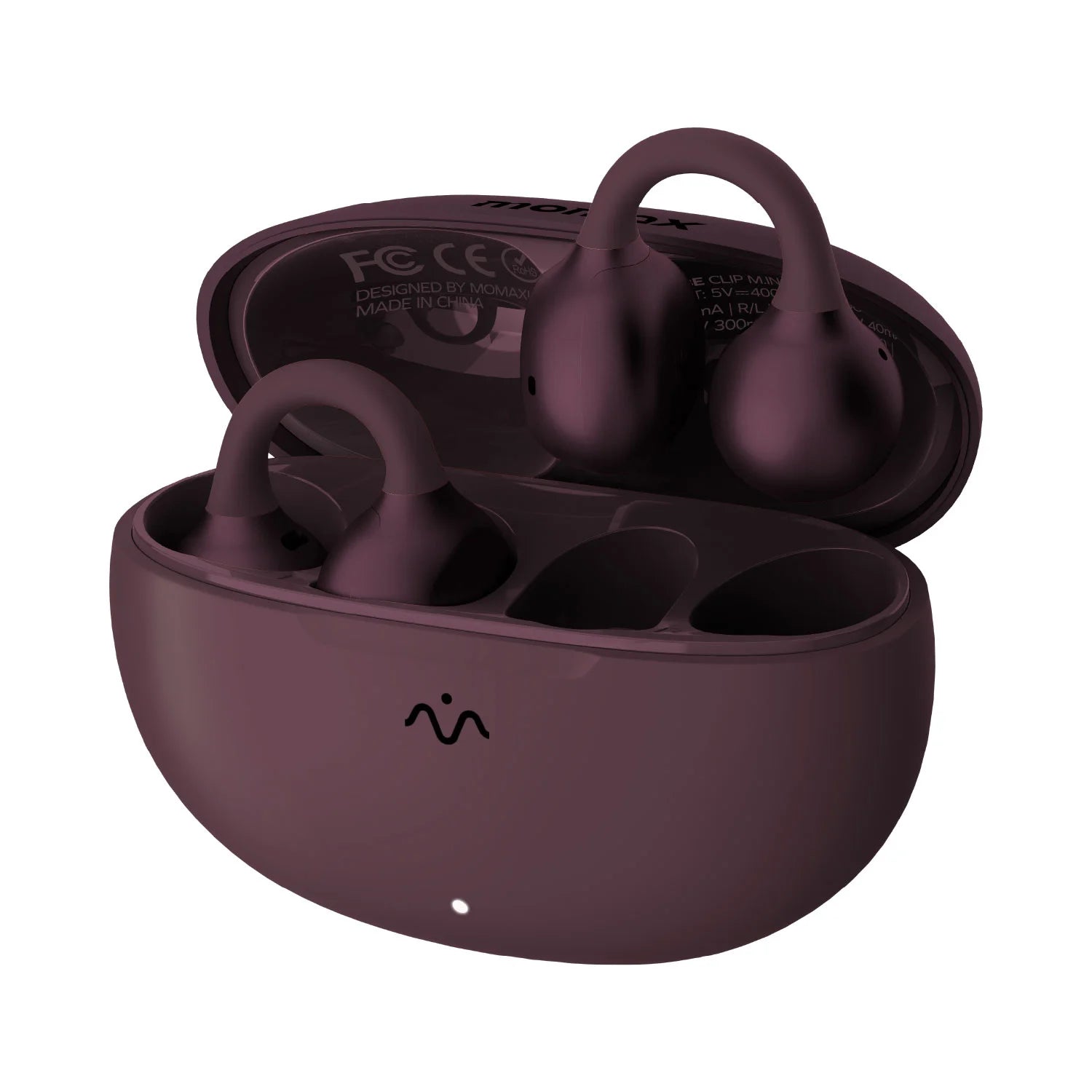 1-Vibe Clip M.IN.D AI ENC Clip-On Earbuds - Image 2