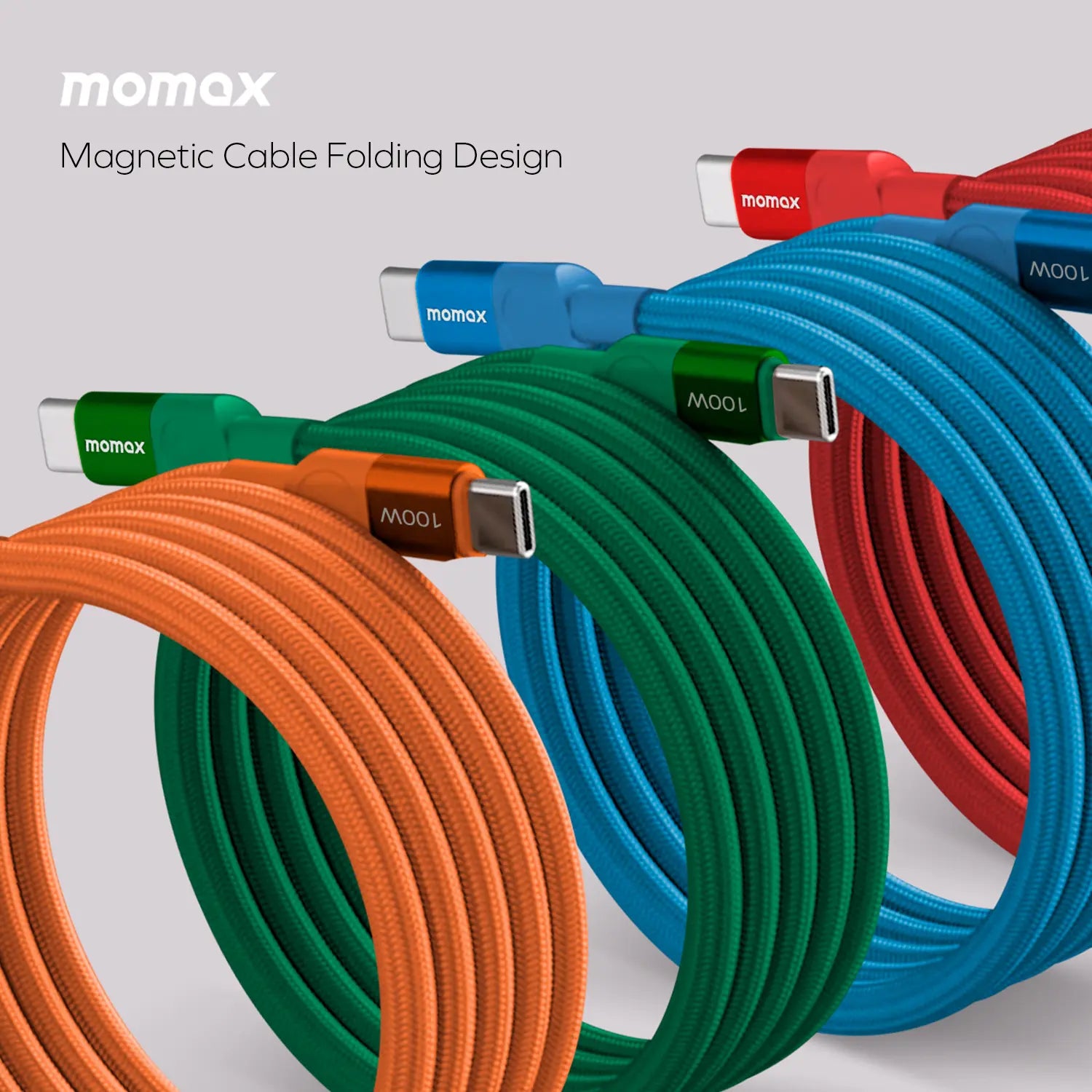 Mag.Link Magnetic USB-C to USB-C Cable 100W 1m