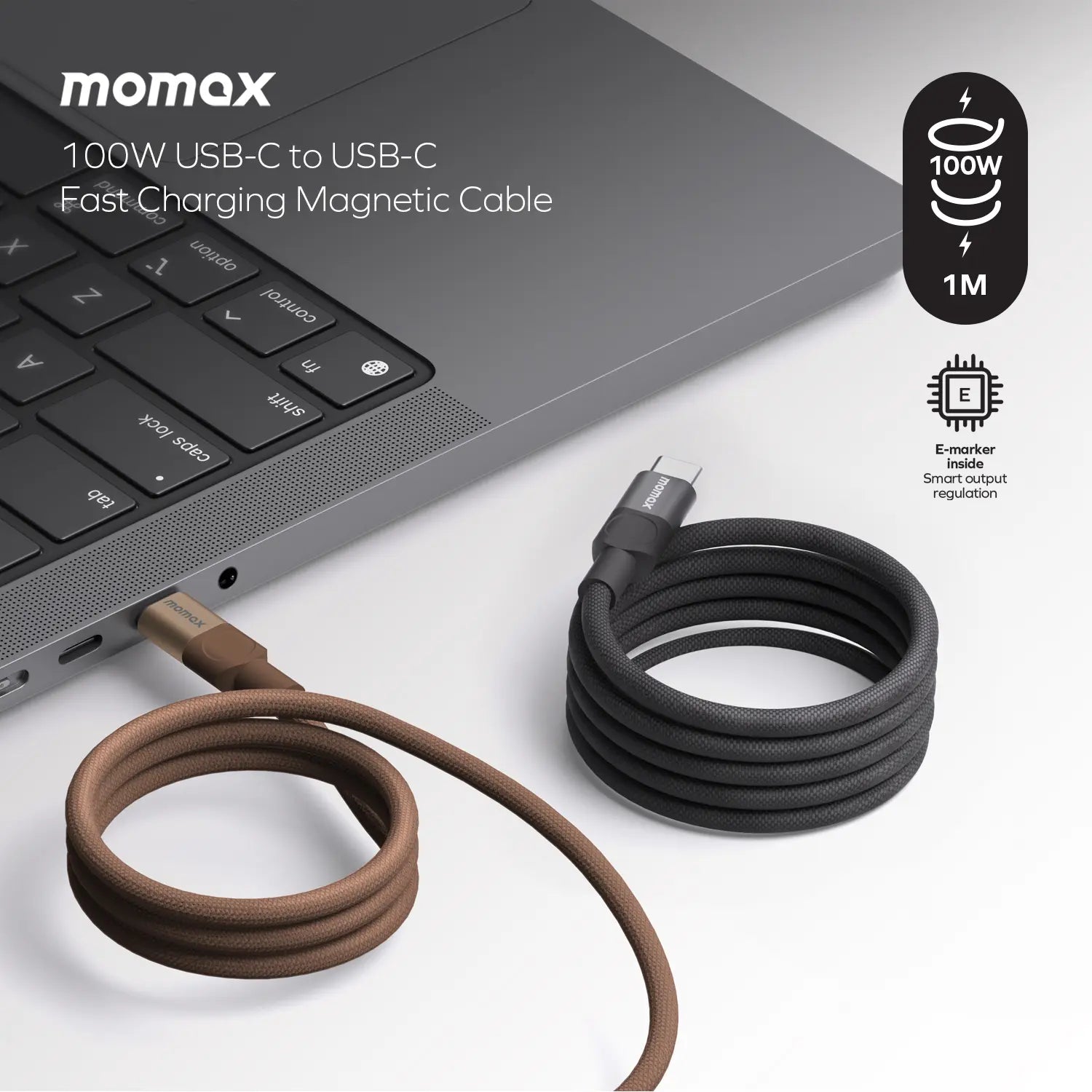 Mag.Link Magnetic USB-C to USB-C Cable 100W 1m - Image 9