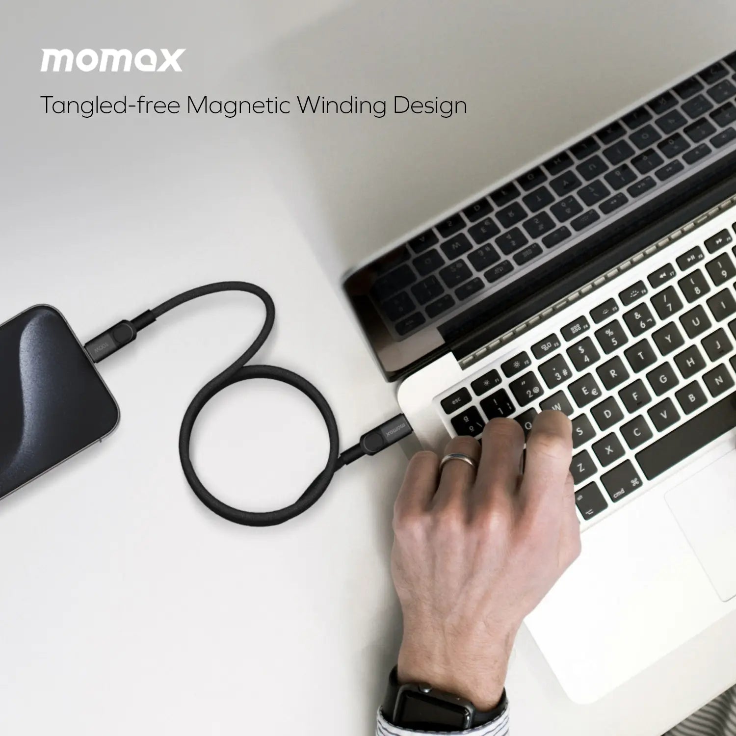 Mag.Link Magnetic USB-C to USB-C Cable 100W 1m - Image 11