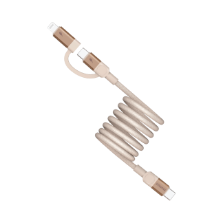 Mag.Link Duo Magnetic USB-C to USB-C & Lightning Cable 60W Up to 2m