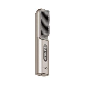 1-Care Sleek Travel Cordless Negative Ion Hair Straightening Brush