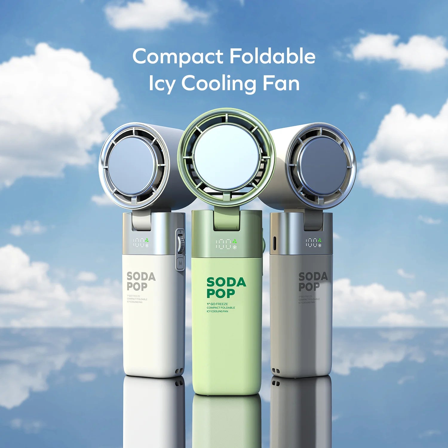 1° Go Freeze Compact Foldable Icy Cooling Fan - Image 12