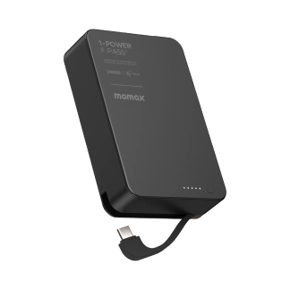 1-Power F.Pass⁺ 20000mAh Battery Pack with Built-in Cable and Magnetic Attachment