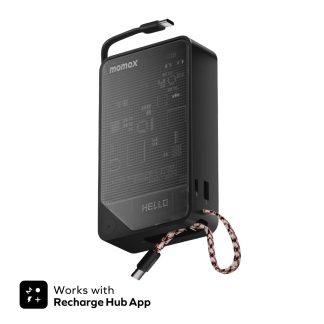 1-Power X⁺ Dual Built-in USB-C Cable Power Bank