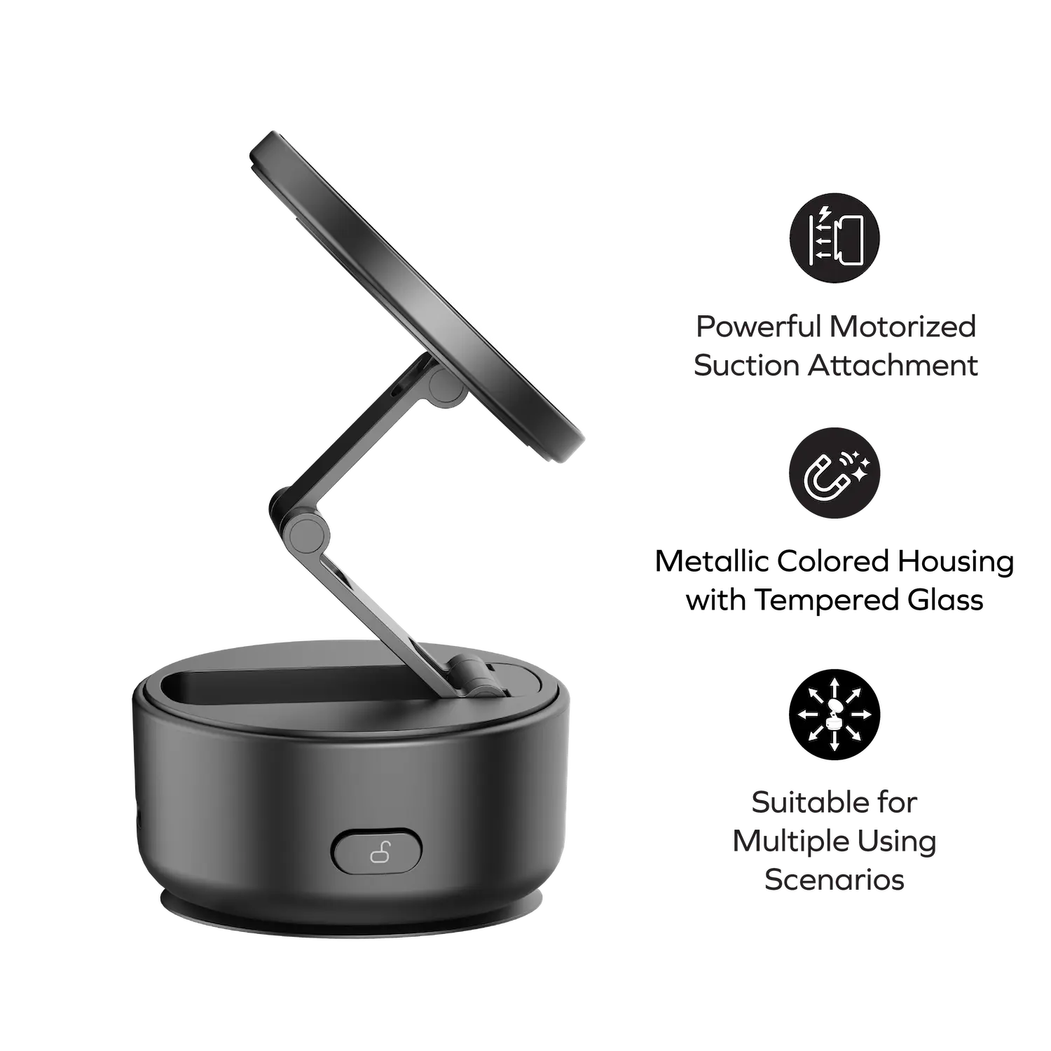 1-Snap Go Auto Suction Magnetic Phone Stand - Image 12