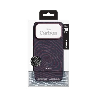 Sōma Carbon – City Wave Aramid Magnetic Case iPhone 18 Series