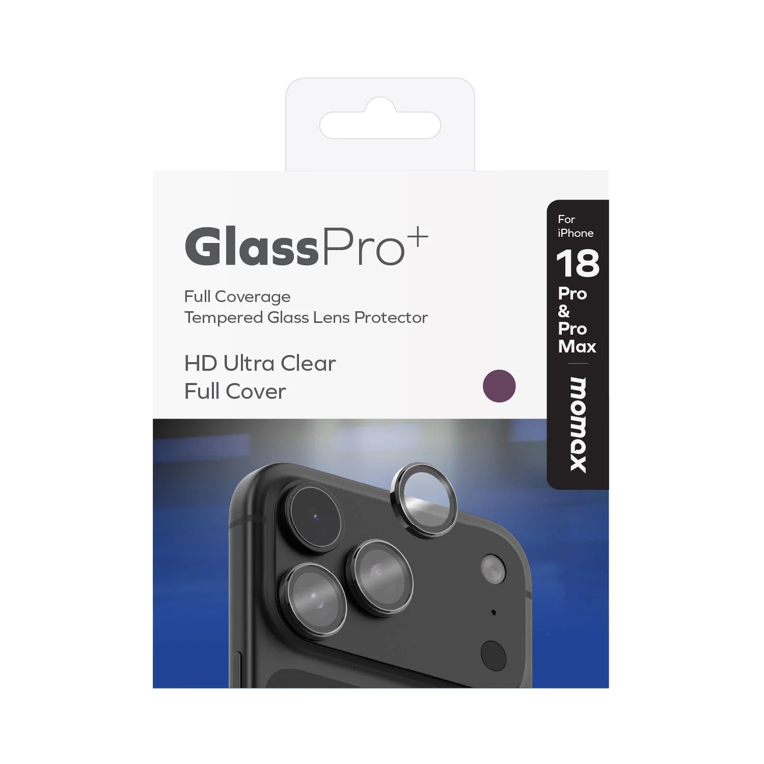 Glass Pro+ Full Coverage Tempered Glass Lens Protector iPhone 18 Series - Image 5