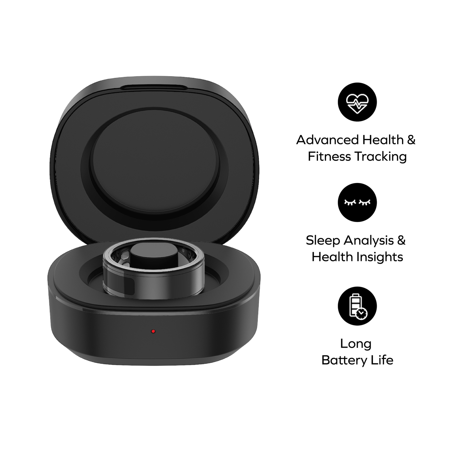 1-Sense Multi-Functional Health Tracking Smart Ring - Image 3